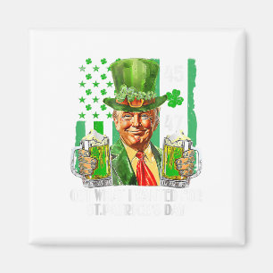 Har vad jag ville ha för St patricks day-trumpen Magnet