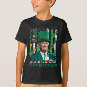 Har vad jag ville ha för St patricks day-trumpen T Shirt
