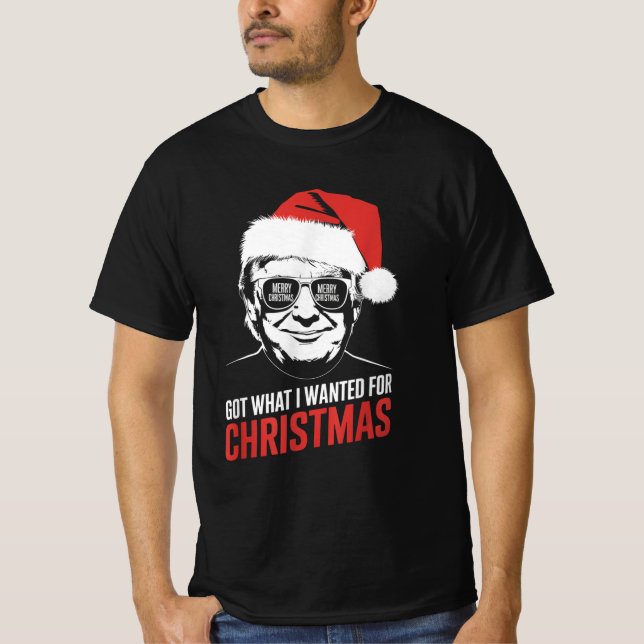 Har vad jag ville ha till jul - pyjamas 2024 t shirt (Framsida)