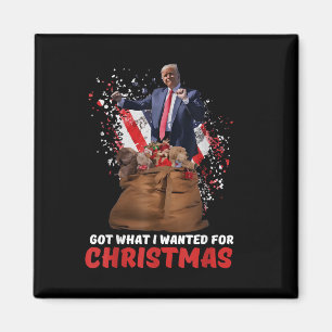 Har vad jag ville ha till jul - Trump Won 2024 Magnet