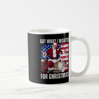 Har vad jag ville ha till jul - Trump Won 2024 P Kaffemugg