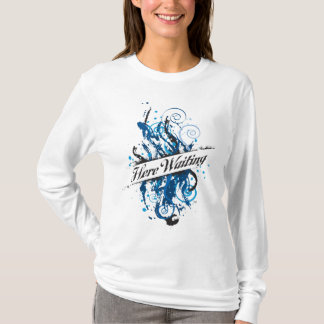 Här vänta tee shirt