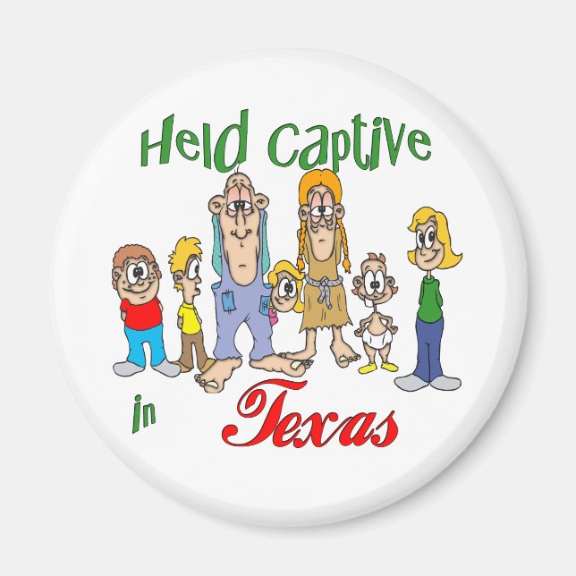 Har varit Captive i Texas Magnet (Framsidan)