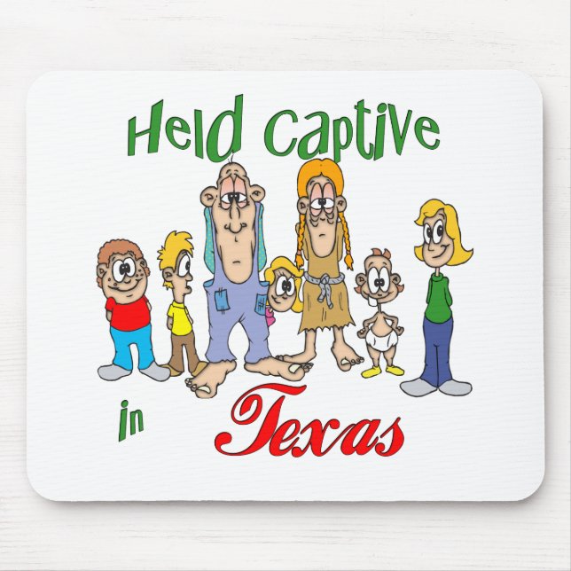 Har varit Captive i Texas Musmatta (Framsidan)