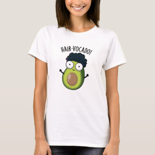 Hår-vocado Roliga Avokado Puns T Shirt