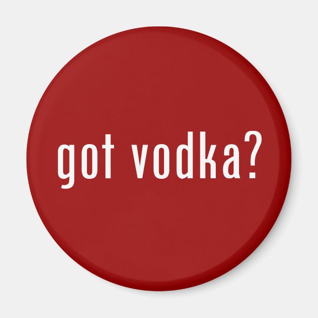 har vodka? magnet (Framsidan)