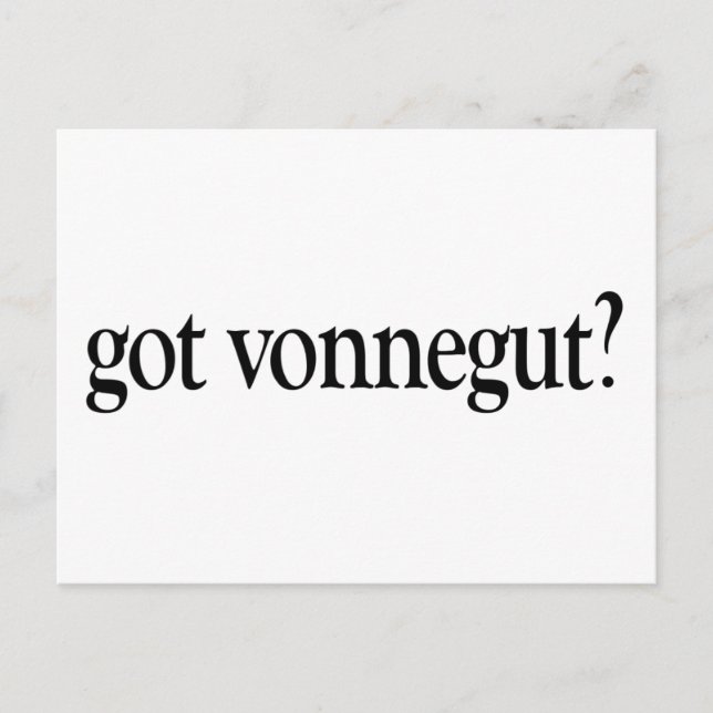 Har Vonnegut Vykort (Framsida)
