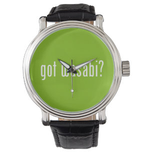 har Wasabi? Armbandsur