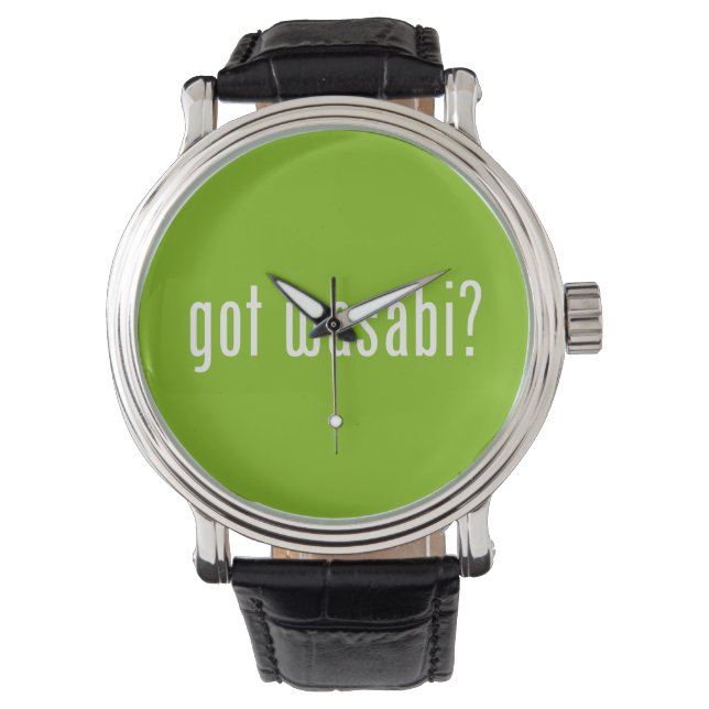 har Wasabi? Armbandsur (Framsida)