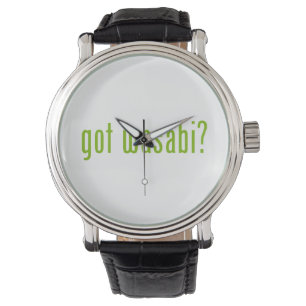 har Wasabi? Armbandsur