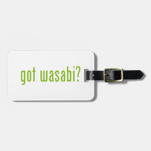 har Wasabi? Bagagebricka
