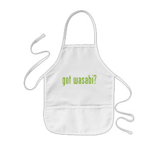 har Wasabi? Barnförkläde