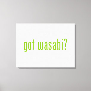 har Wasabi? Canvastryck