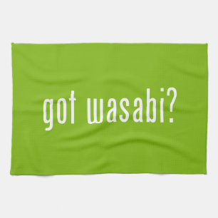 har Wasabi? Kökshandduk