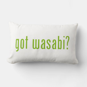 har Wasabi? Lumbarkudde