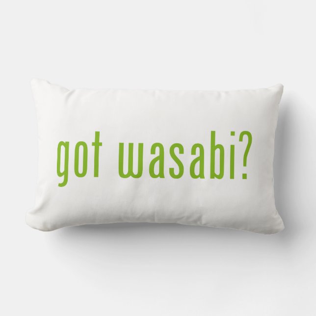 har Wasabi? Lumbarkudde (Framsida)