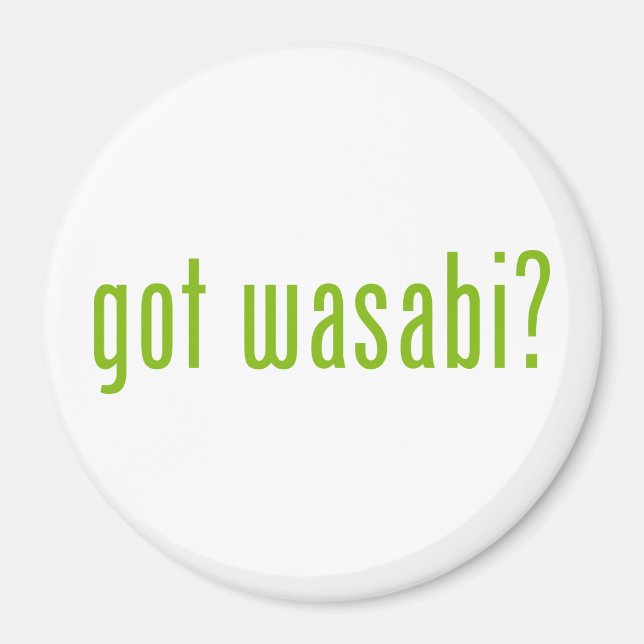 har Wasabi? Magnet (Framsidan)