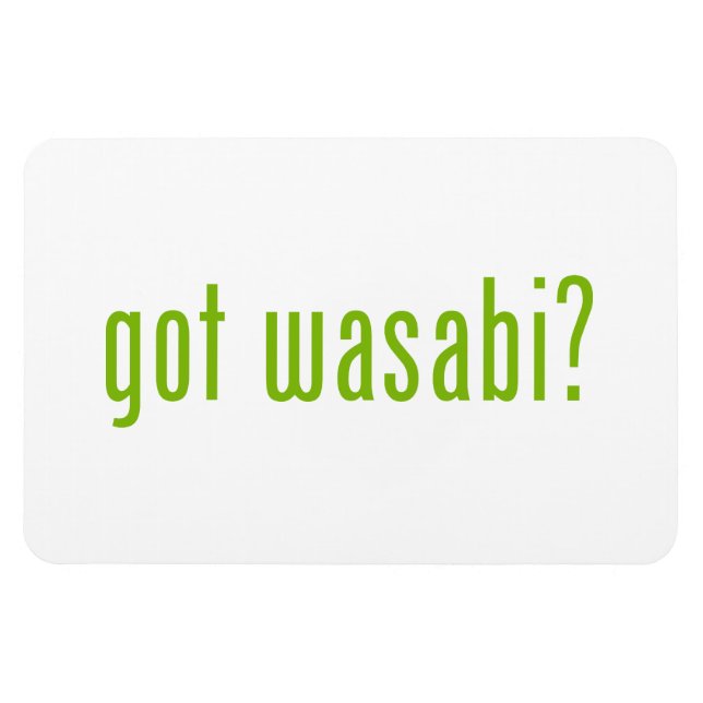 har Wasabi? Magnet (Horisontell)