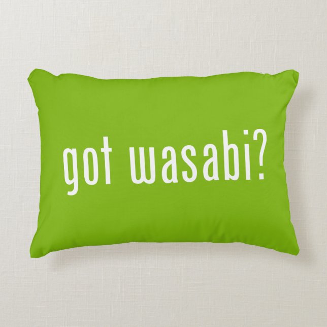 har Wasabi? Prydnadskudde (Framsidan)