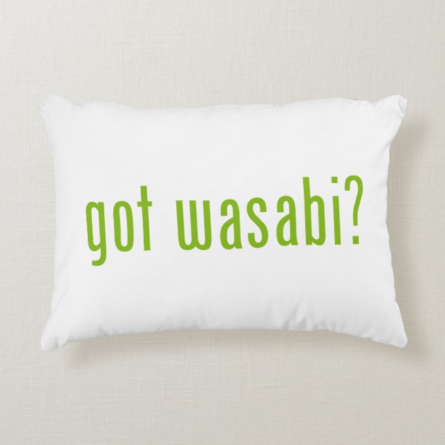 har Wasabi? Prydnadskudde (Framsidan)