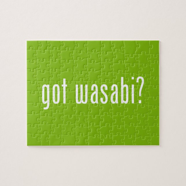 har Wasabi? Pussel (Horisontell)