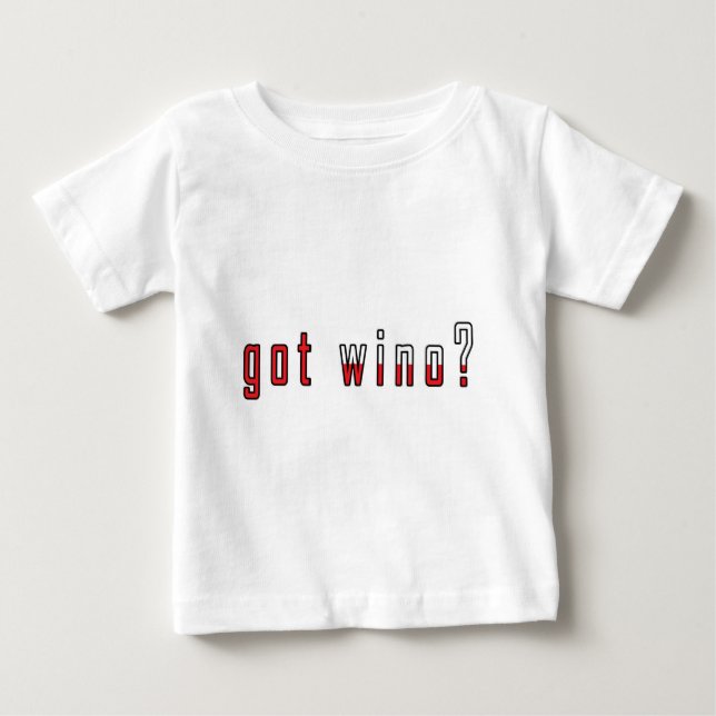har wino? Flagga T-shirt (Framsida)