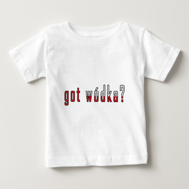 har Wodka? Flagga Tee (Framsida)