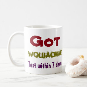 Har Wolbachia? Hundratals vårdar av RoseWrites Kaffemugg