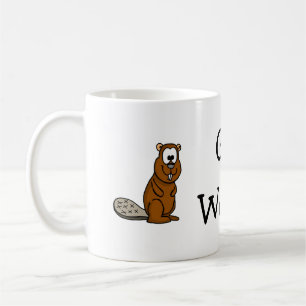 Har Wood? Beaver Coffee Mugg