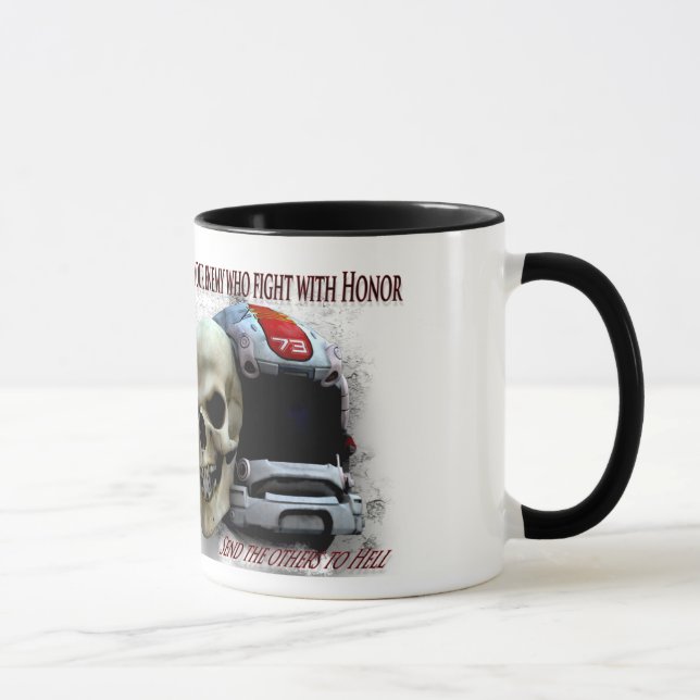 Hära din fiende mugg (Höger)