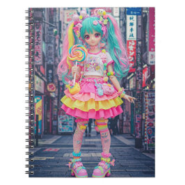 Harajuku Decor Doll av Natasha Us Anteckningsbok