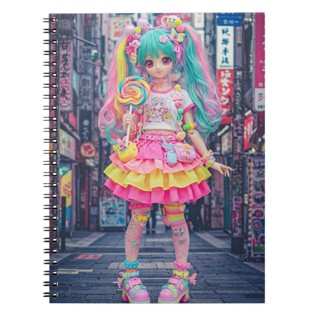 Harajuku Decor Doll av Natasha Us Anteckningsbok (Framsidan)