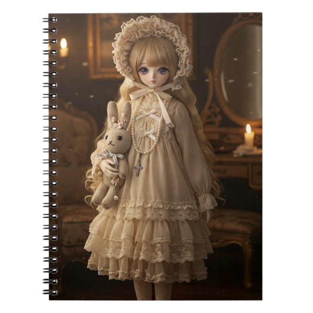 Harajuku Doll: Lolita av Natasha Us Anteckningsbok (Framsidan)