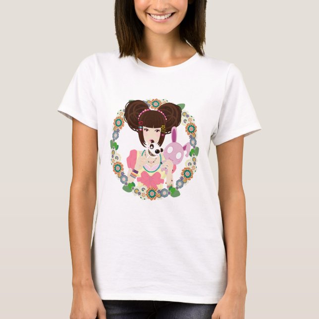 Harajuku flicka gränsade Yuriko Tee (Framsida)
