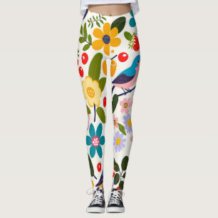Harajuku Mönster Leggings