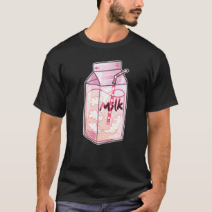 Harajuku Otaku Aesthetic Retro 90s Egirl Eboy Mjöl T Shirt