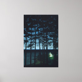 Harald Oscar Sohlberg - Fiskermans stuga (1899) Canvastryck