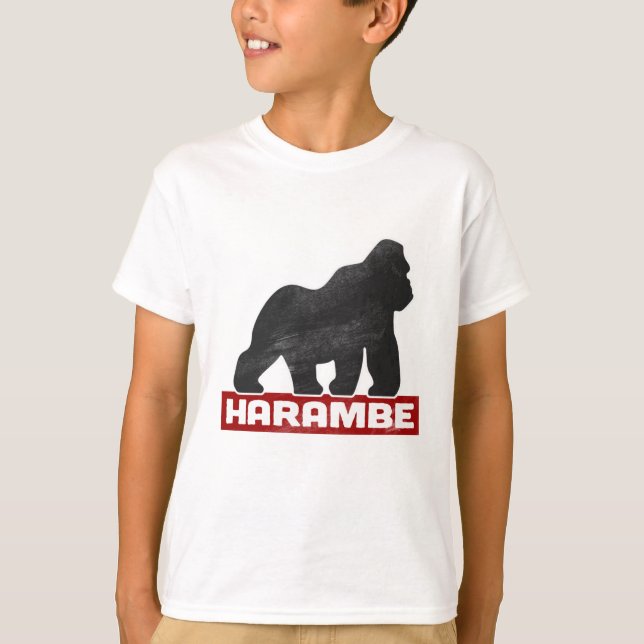 HARAMBE 2016 Lives Matter Tee (Framsida)