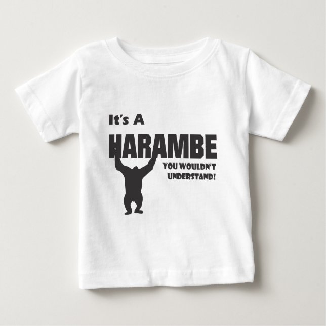 Harambe-Gibbon Monkey Tröja (Framsida)