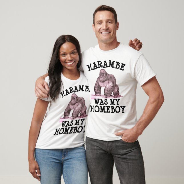 HARAMBE GORILLA VAR MIN HOMEBOY T-shirts (Unisex)