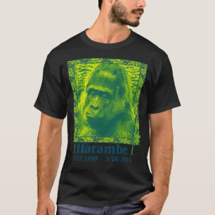 Harambe Memorial Vila i fred T Shirt