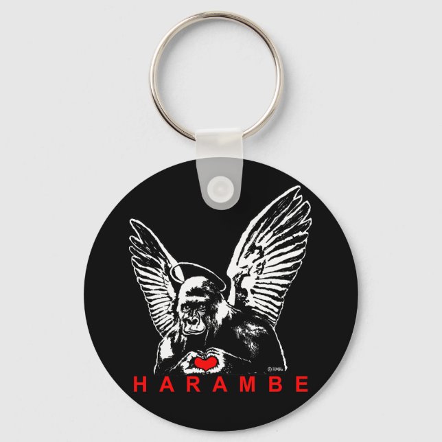 Harambe Nyckelring (Framsida)
