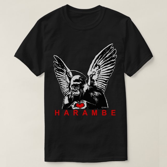 Harambe T-shirt (Design framsida)
