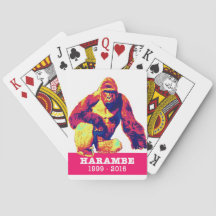 Harambe-uppspelningskort