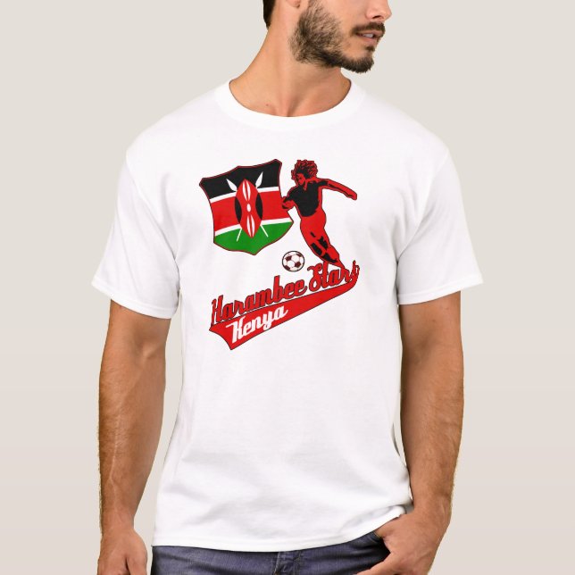Harambee stjärnor Kenya Tee Shirt (Framsida)