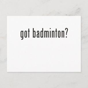 harbadminton? vykort