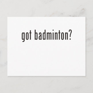 harbadminton? vykort