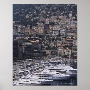 Härbärgera lodrät beskådar, Monte - carlo, fra Poster