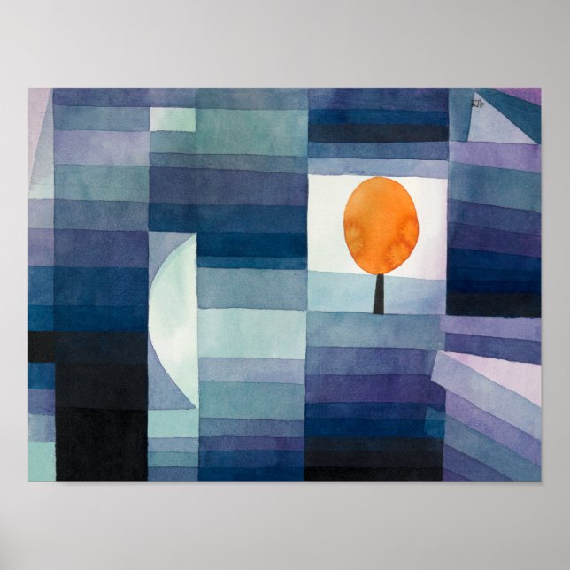 Harbinger från hösten | Paul Klee | Poster (Framsidan)
