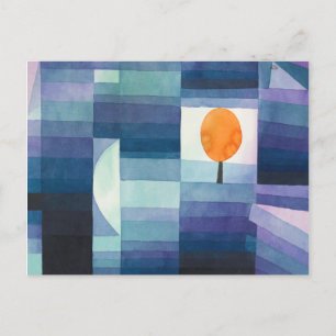 Harbinger från hösten - Paul Klee Vykort